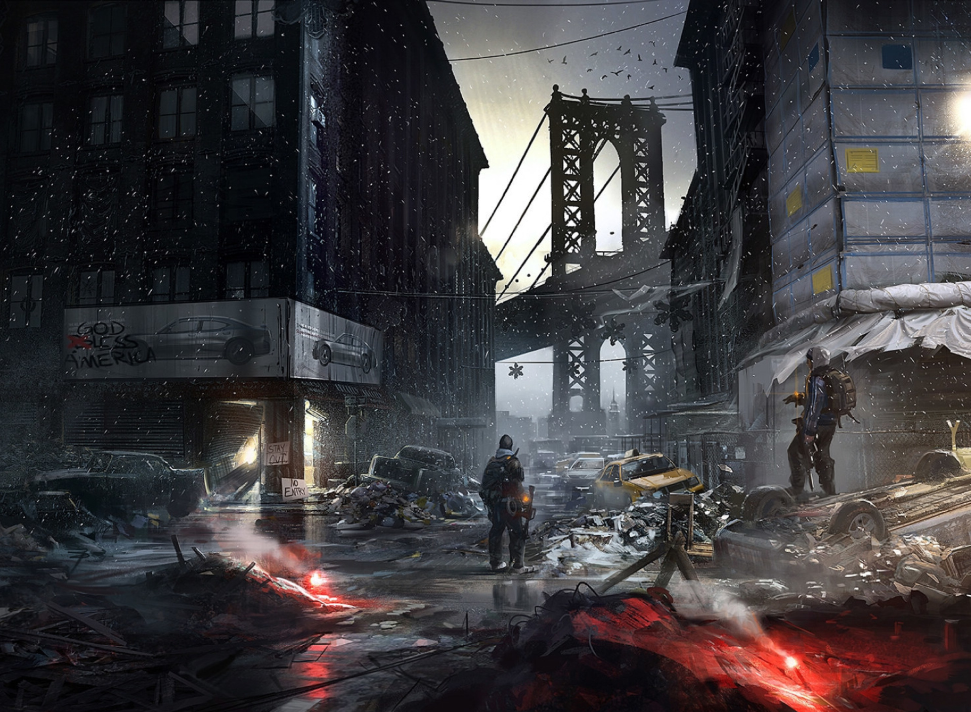 Tom Clancy's The Division wallpaper 1920x1408