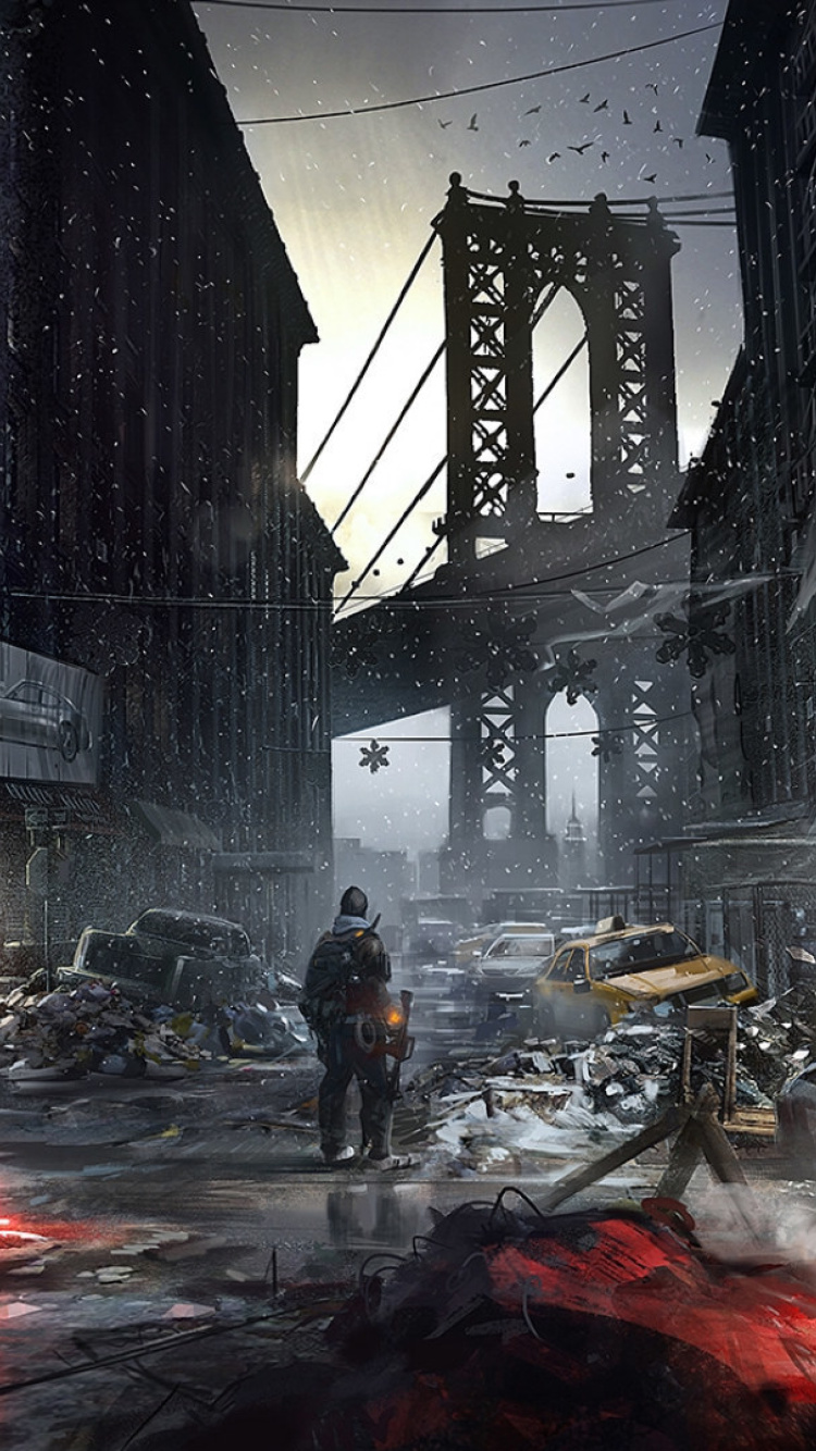 Das Tom Clancy's The Division Wallpaper 750x1334