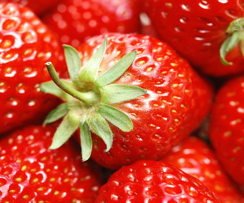 Screenshot №1 pro téma Strawberries 480x400