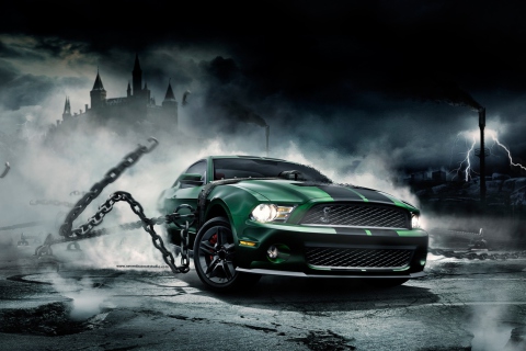 Mustang Shelby screenshot #1 480x320