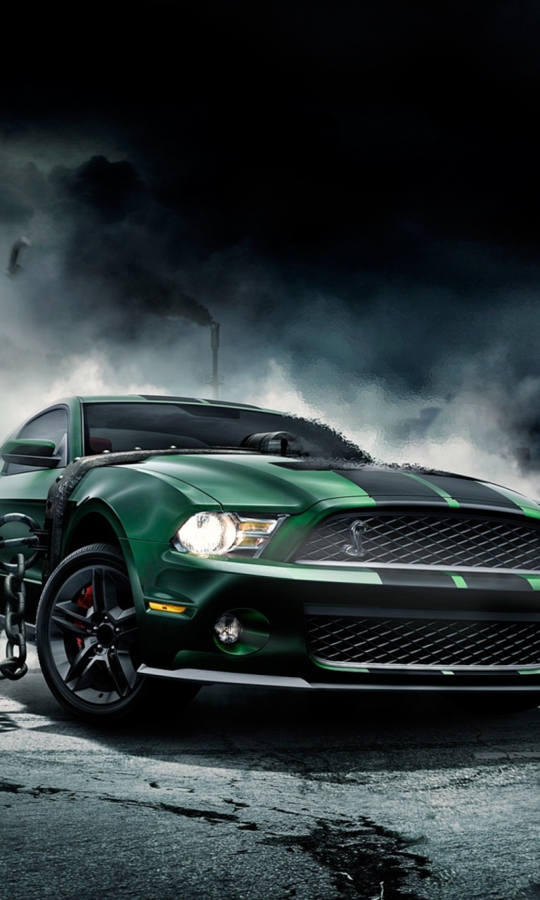 Das Mustang Shelby Wallpaper 768x1280