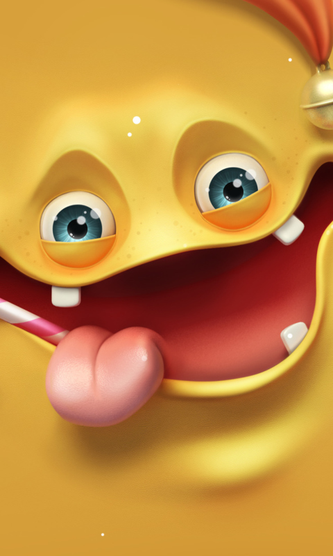 Smile wallpaper 480x800