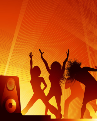 Kostenloses Disco Party Wallpaper für iPhone XR