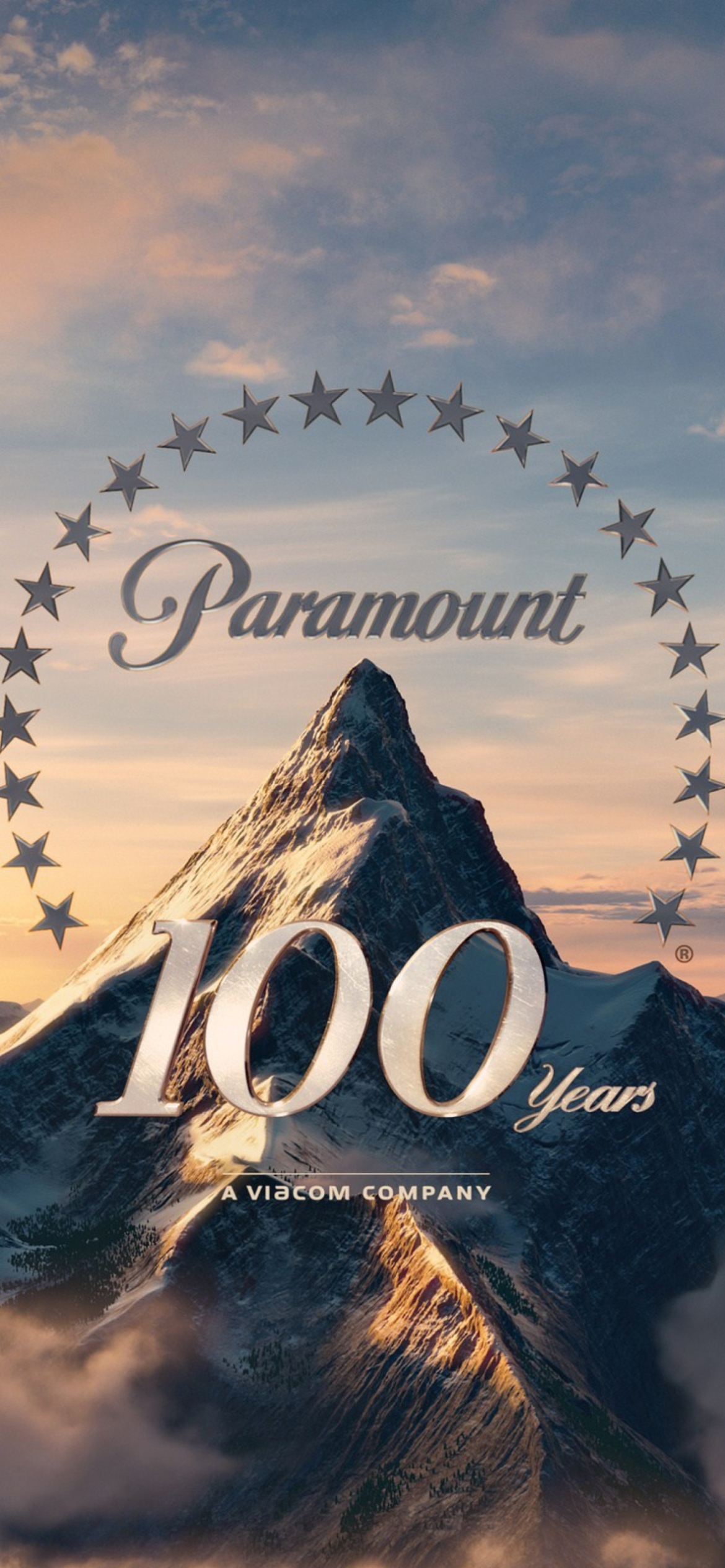 Das Paramount Pictures 100 Years Wallpaper 1170x2532