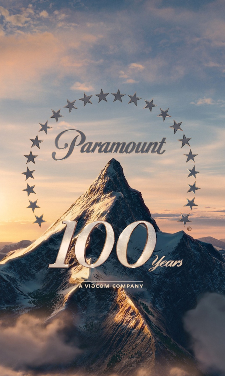 Fondo de pantalla Paramount Pictures 100 Years 768x1280