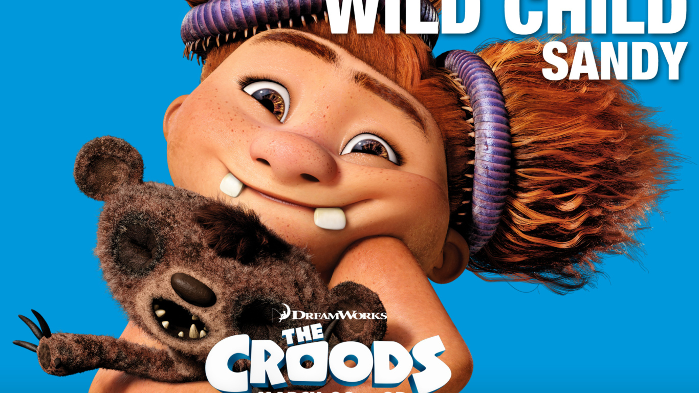 Fondo de pantalla Croods 1366x768