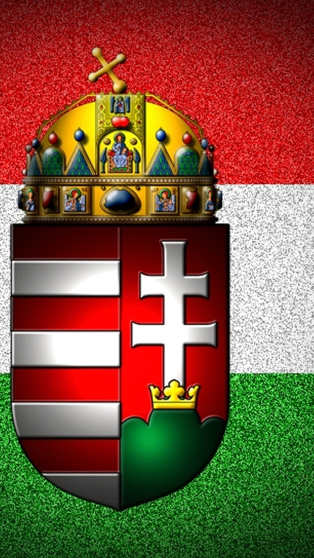 Das Hungary Flag - Magyarország zászlaja Wallpaper 640x1136
