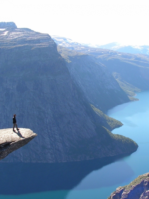 Norway Fjord Aeral View screenshot #1 480x640