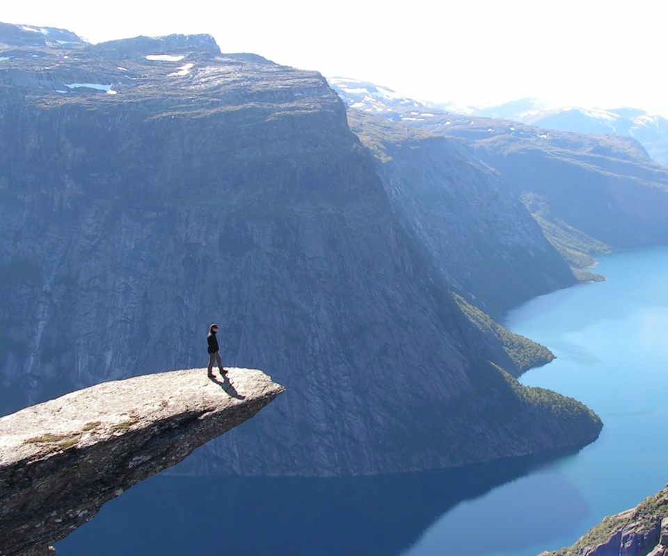 Norway Fjord Aeral View screenshot #1 960x800