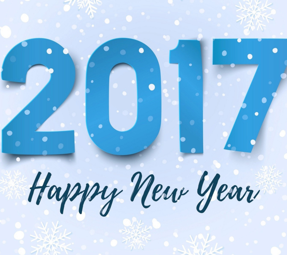 Das Happy New Year 2017 Wallpaper 960x854