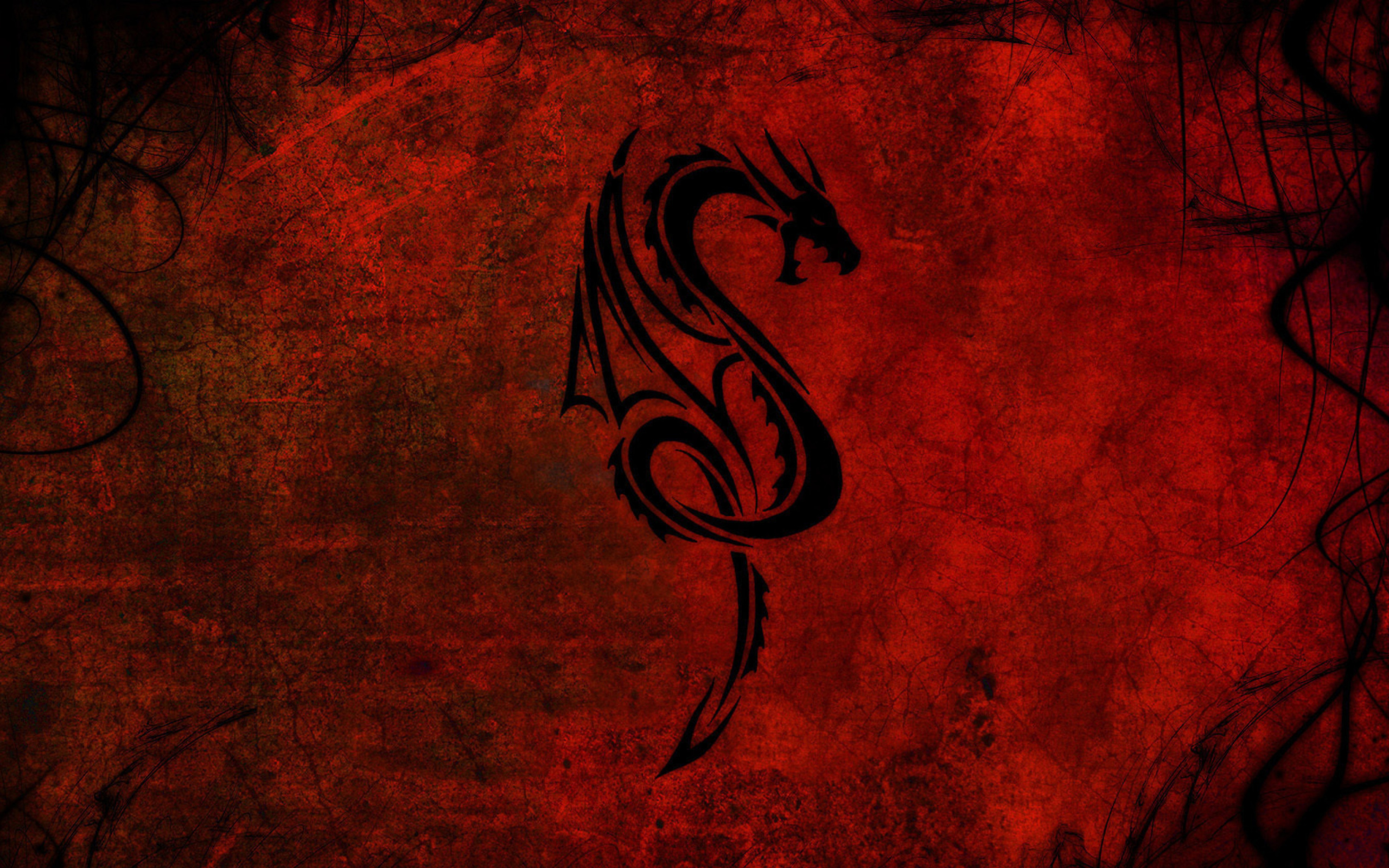 Screenshot №1 pro téma Tribal Dragon 2560x1600