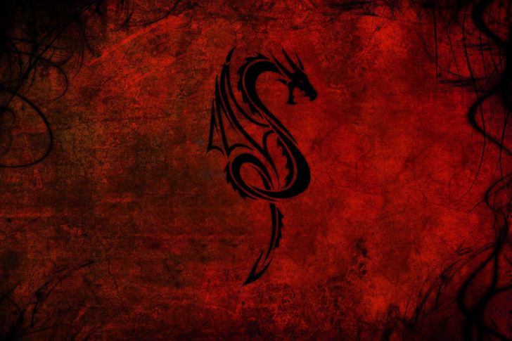 Fondo de pantalla Tribal Dragon