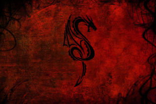 Tribal Dragon Background for Android, iPhone and iPad