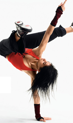 Das Hip Hop Girl Dance Just do It Wallpaper 240x400