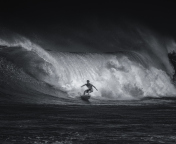 Big Wave Surfing wallpaper 176x144