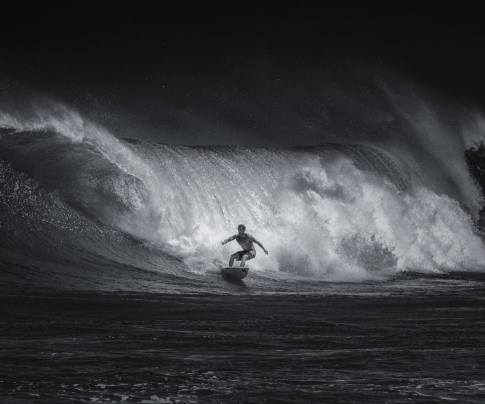Big Wave Surfing wallpaper 960x800