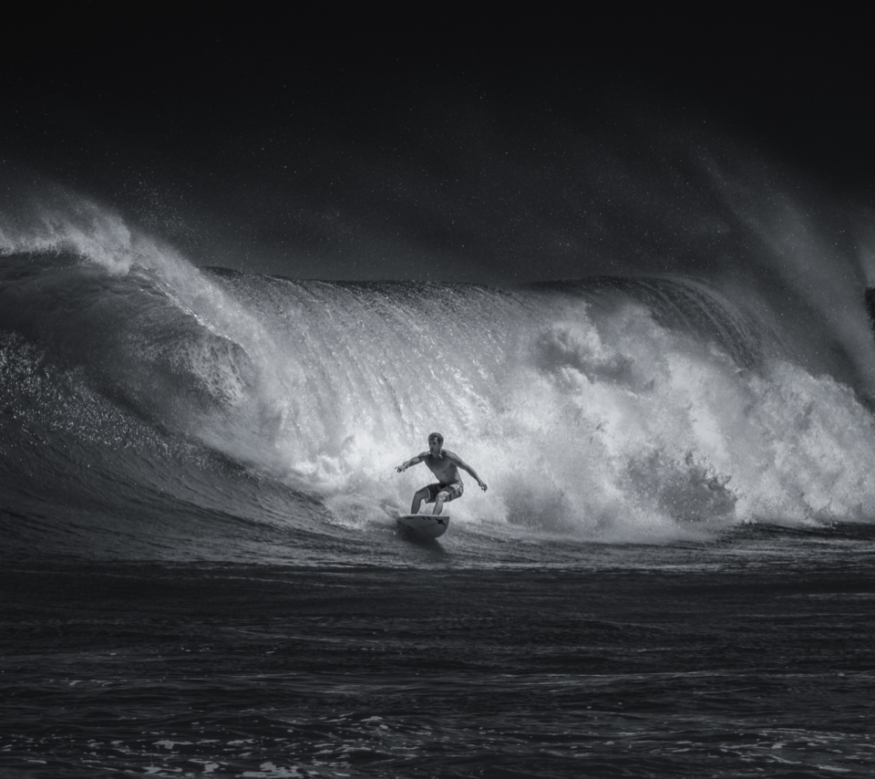 Das Big Wave Surfing Wallpaper 960x854