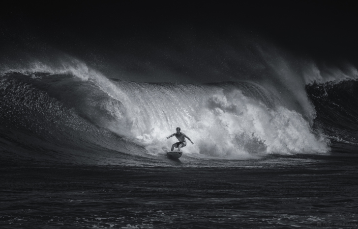 Fondo de pantalla Big Wave Surfing