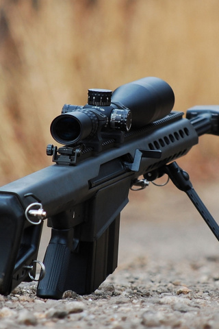 Das Sniper Rifle Wallpaper 320x480