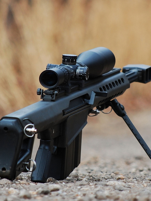Fondo de pantalla Sniper Rifle 480x640
