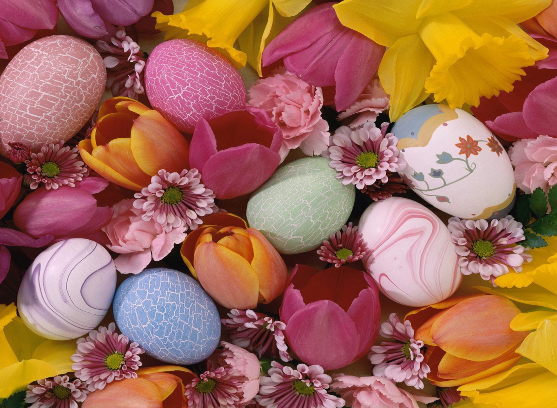 Обои Happy Easter 1920x1408