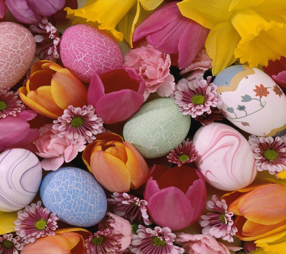 Happy Easter wallpaper 960x854