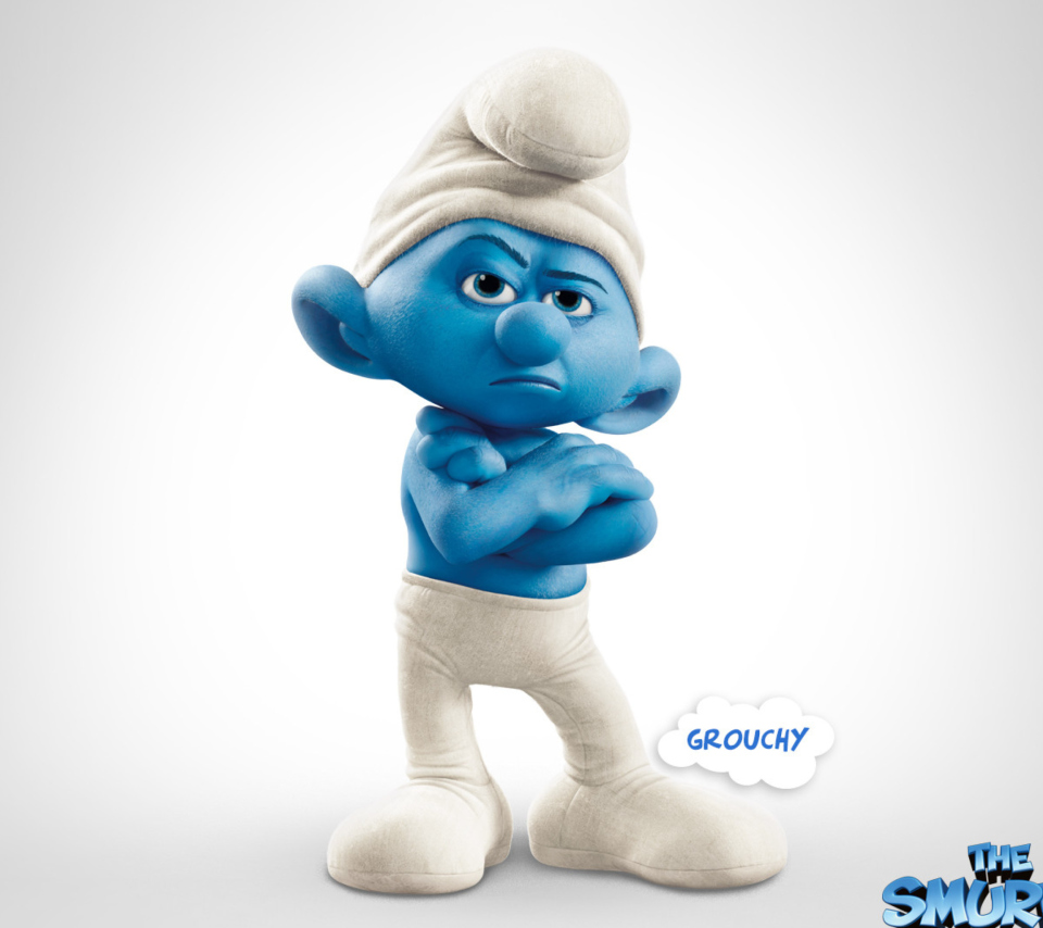 Grouchy The Smurfs 2 wallpaper 960x854