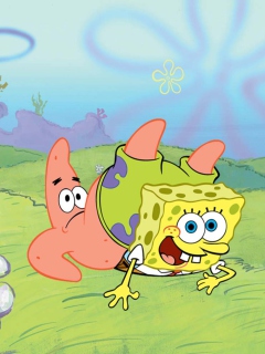 Spongebob And Patrick Star screenshot #1 240x320