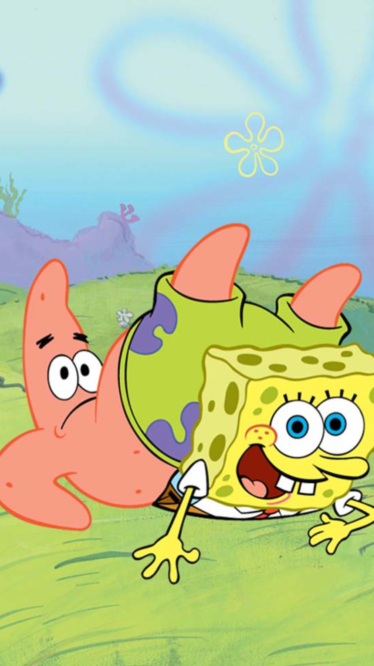Spongebob And Patrick Star wallpaper 750x1334