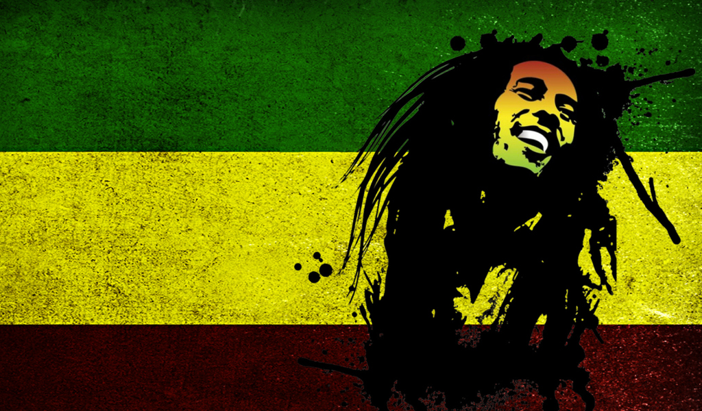 Обои Bob Marley Rasta Reggae Culture 1024x600