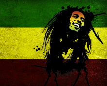 Das Bob Marley Rasta Reggae Culture Wallpaper 220x176