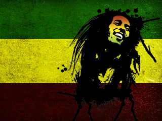 Das Bob Marley Rasta Reggae Culture Wallpaper 320x240