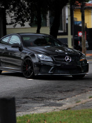 Das Mercedes Benz CLK 63 AMG Black Series Wallpaper 132x176