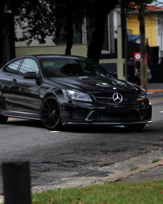 Mercedes Benz CLK 63 AMG Black Series Picture for 240x320