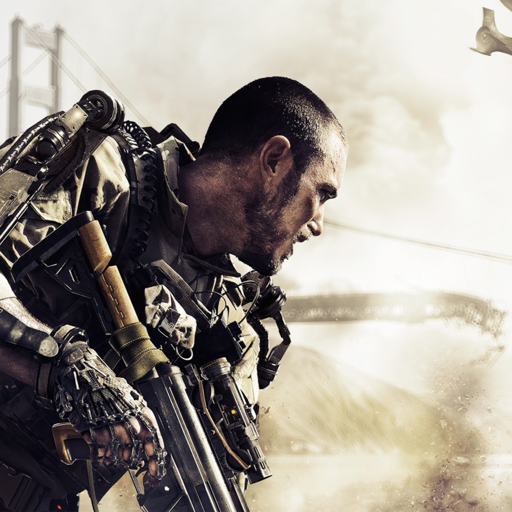 Das Call Of Duty Advanced Warfare Wallpaper 1024x1024