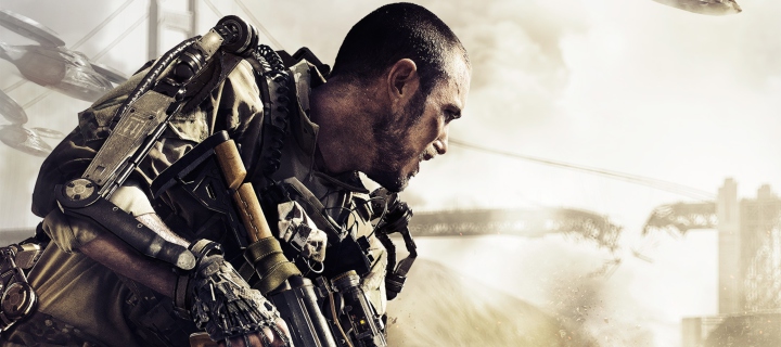 Fondo de pantalla Call Of Duty Advanced Warfare 720x320