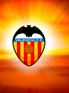 Обои Valencia Cf Uefa 240x320