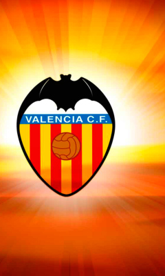 Обои Valencia Cf Uefa 240x400