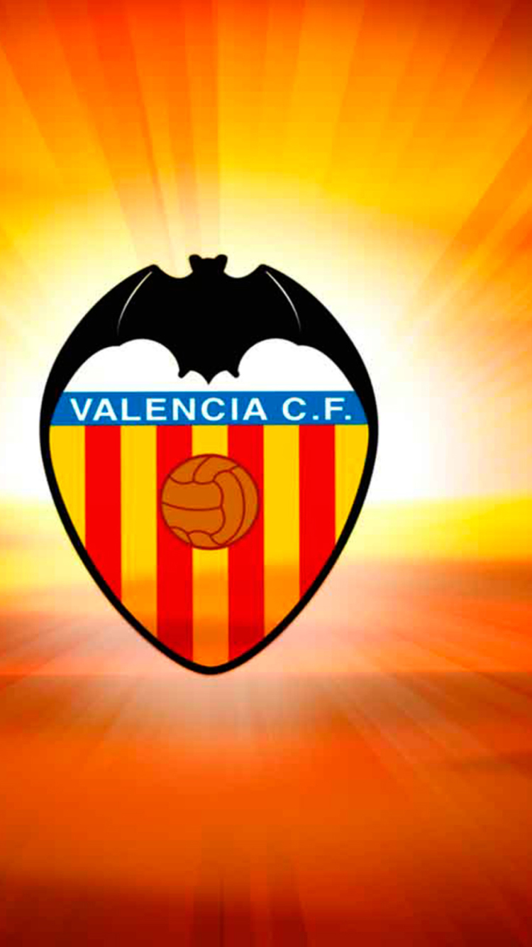 Fondo de pantalla Valencia Cf Uefa 750x1334