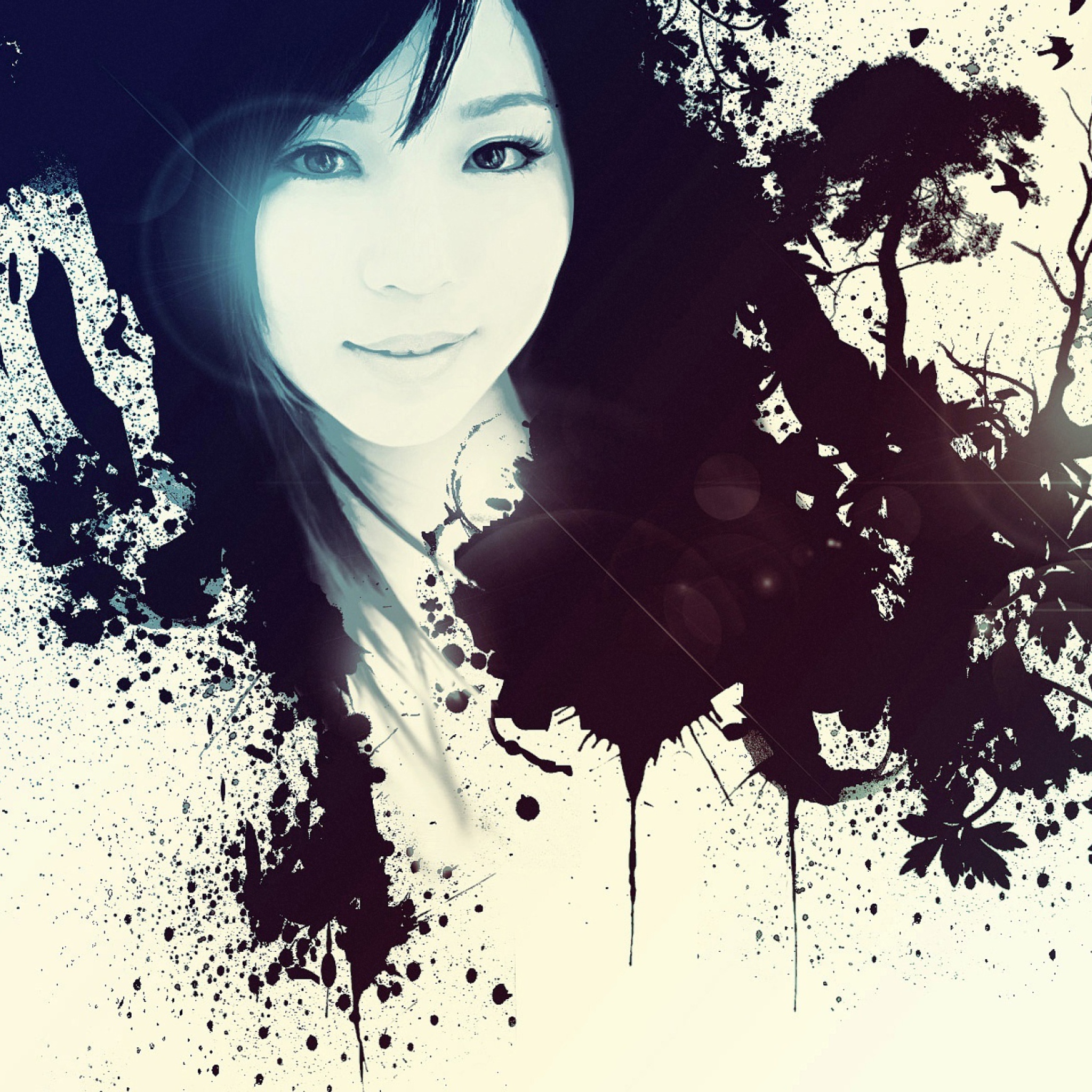 Fondo de pantalla Japanese Girl Art 2048x2048