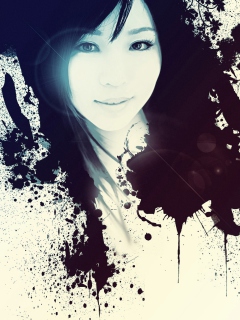 Screenshot №1 pro téma Japanese Girl Art 240x320