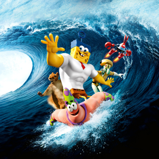 The SpongeBob Movie Sponge Out of Water Wallpaper for iPad