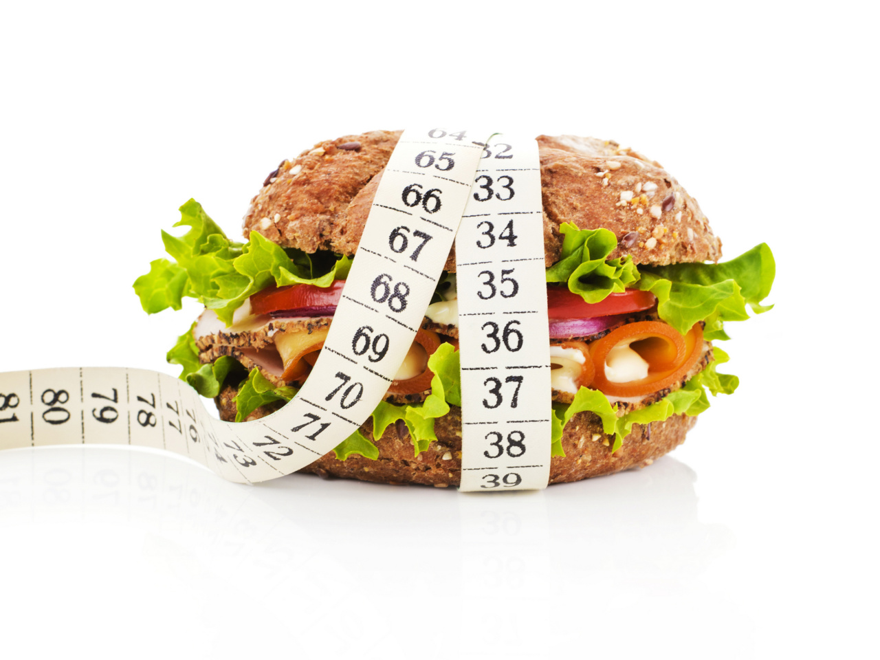 Das Healthy Diet Burger Wallpaper 1280x960