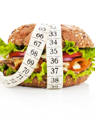 Healthy Diet Burger - Obrázkek zdarma pro Nokia X7