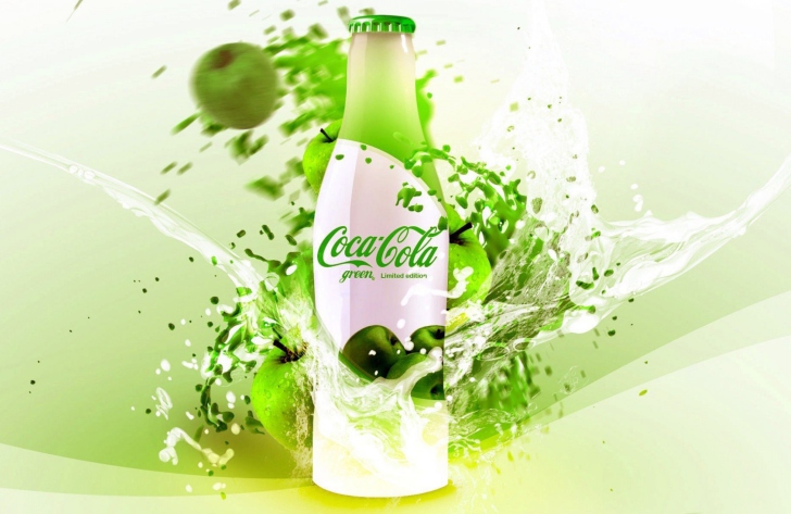 Fondo de pantalla Coca Cola Apple Flavor