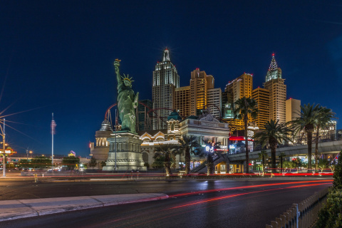Fondo de pantalla Las Vegas Luxury Hotel 480x320