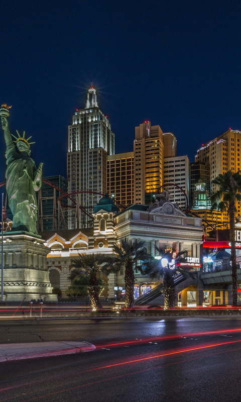 Fondo de pantalla Las Vegas Luxury Hotel 480x800