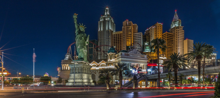 Fondo de pantalla Las Vegas Luxury Hotel 720x320