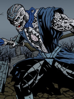 Screenshot №1 pro téma Nekron DC Comics Supervillain 240x320