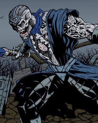 Nekron DC Comics Supervillain - Obrázkek zdarma pro 132x176
